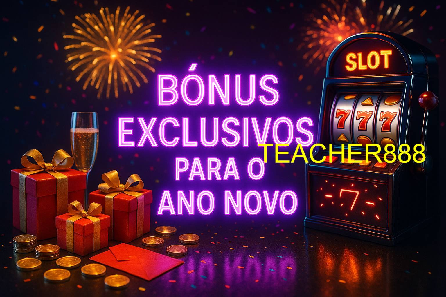 Promoções de Ano Novo no TEACHER888